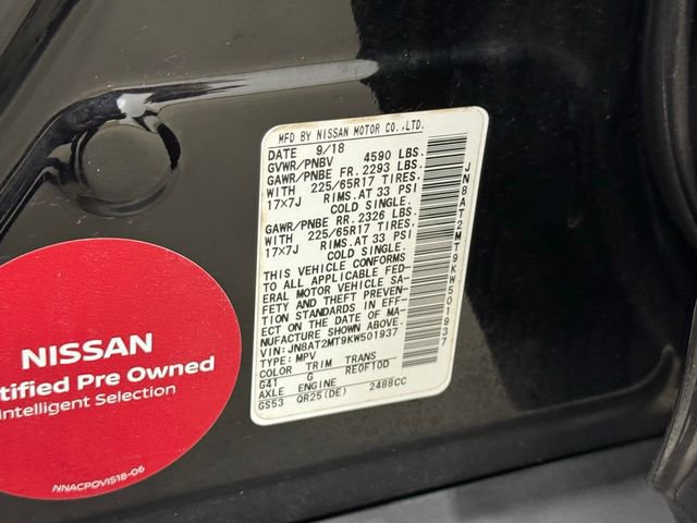 Used 2019 Nissan Rogue SV FWD image 34