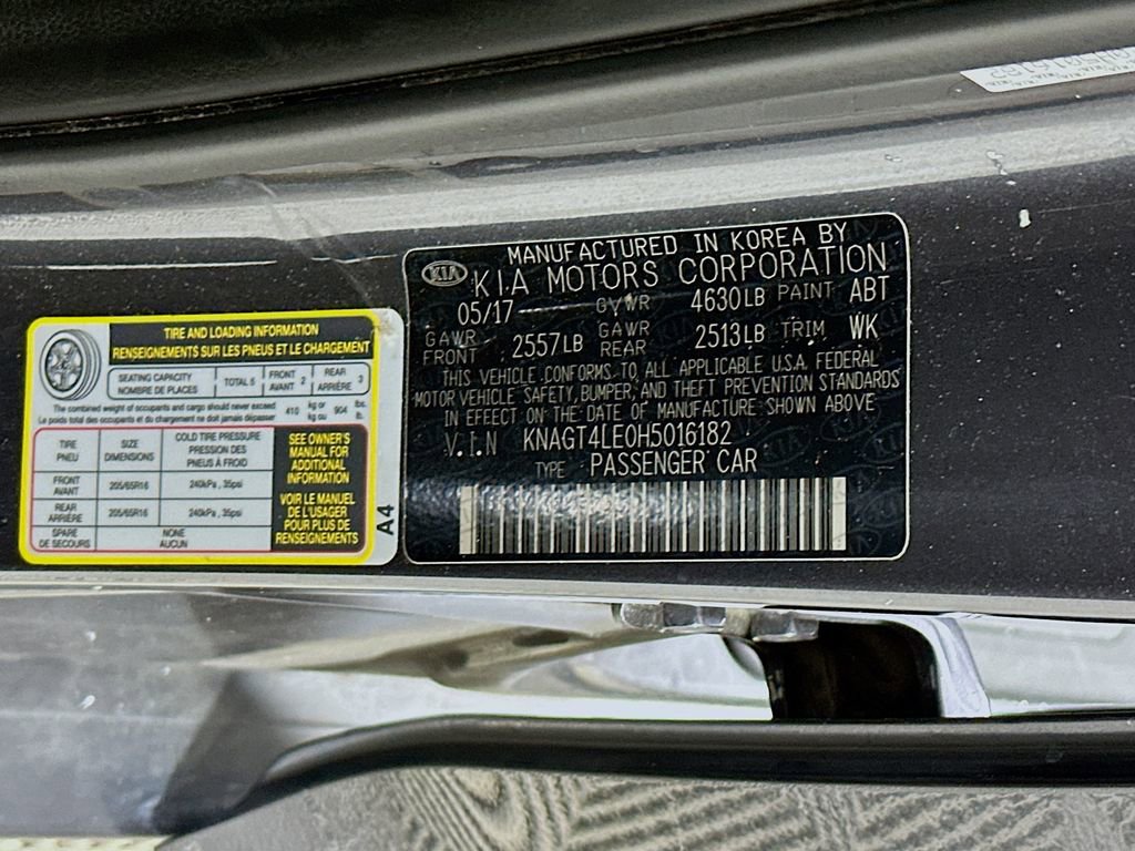 Used 2017 Kia Optima Premium w/ Hybrid Convenience Package FWD image 27