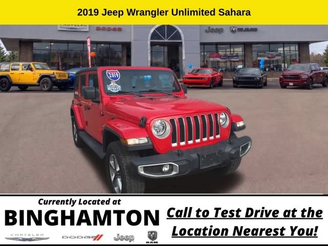 Used 2019 Jeep Wrangler Unlimited Sahara