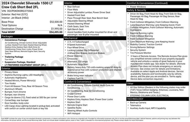 Certified 2024 Chevrolet Silverado 1500 LT AWD/4WD image 6