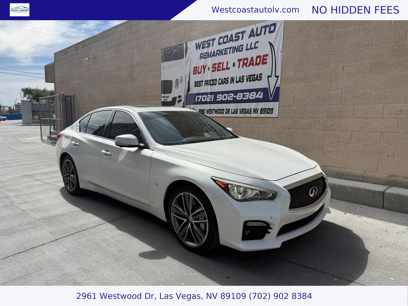 Used 2014 INFINITI Q50 AWD w/ Deluxe Touring Package