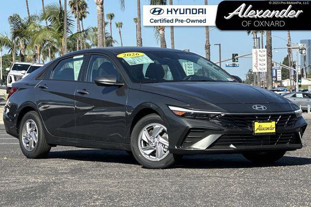 Certified 2026 Hyundai Elantra SE