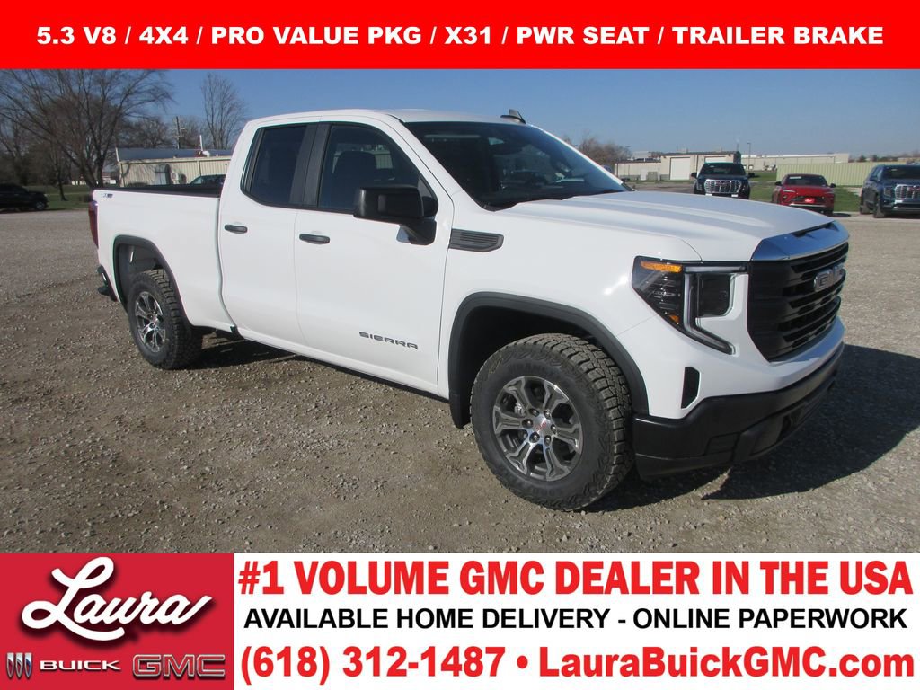 New 2026 GMC Sierra 1500 Pro w/ Pro Value Package