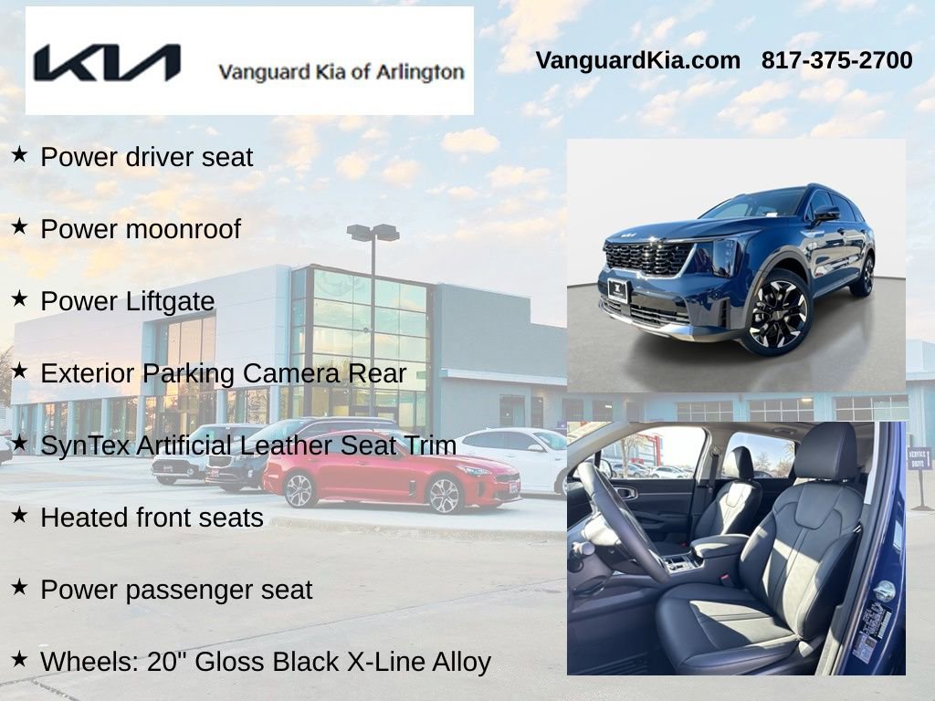 New 2025 Kia Sorento EX w/ Panoramic Sunroof Package image 6