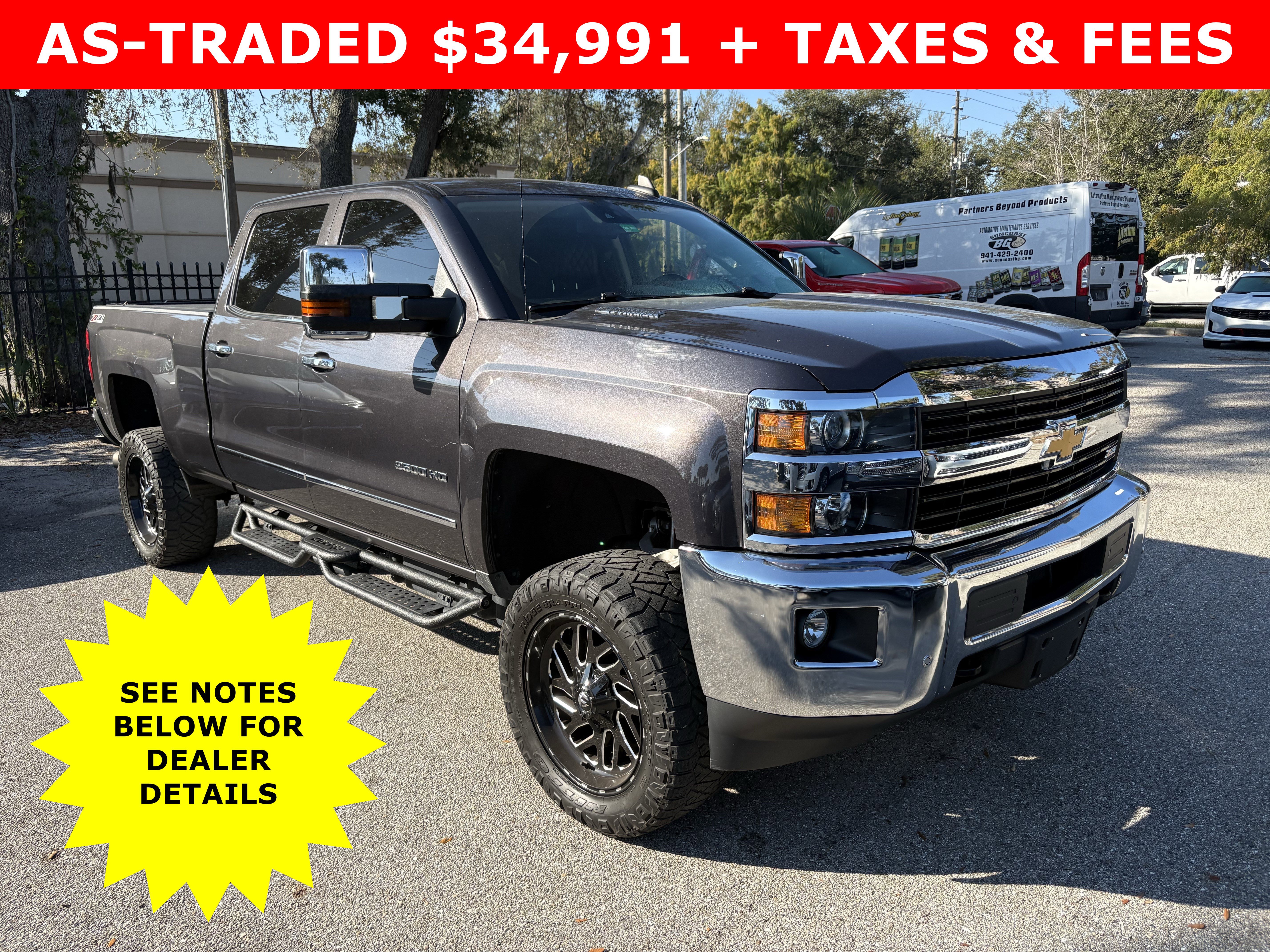 Used 2015 Chevrolet Silverado 2500 LTZ w/ Duramax Plus Package
