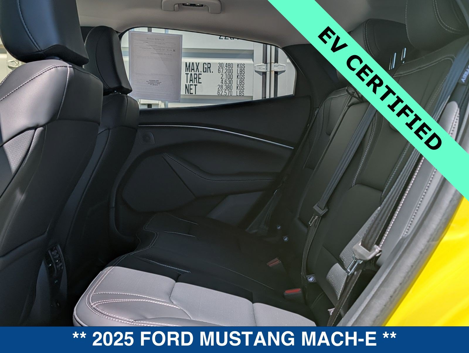 Certified 2025 Ford Mustang Mach-E Premium AWD/4WD image 16