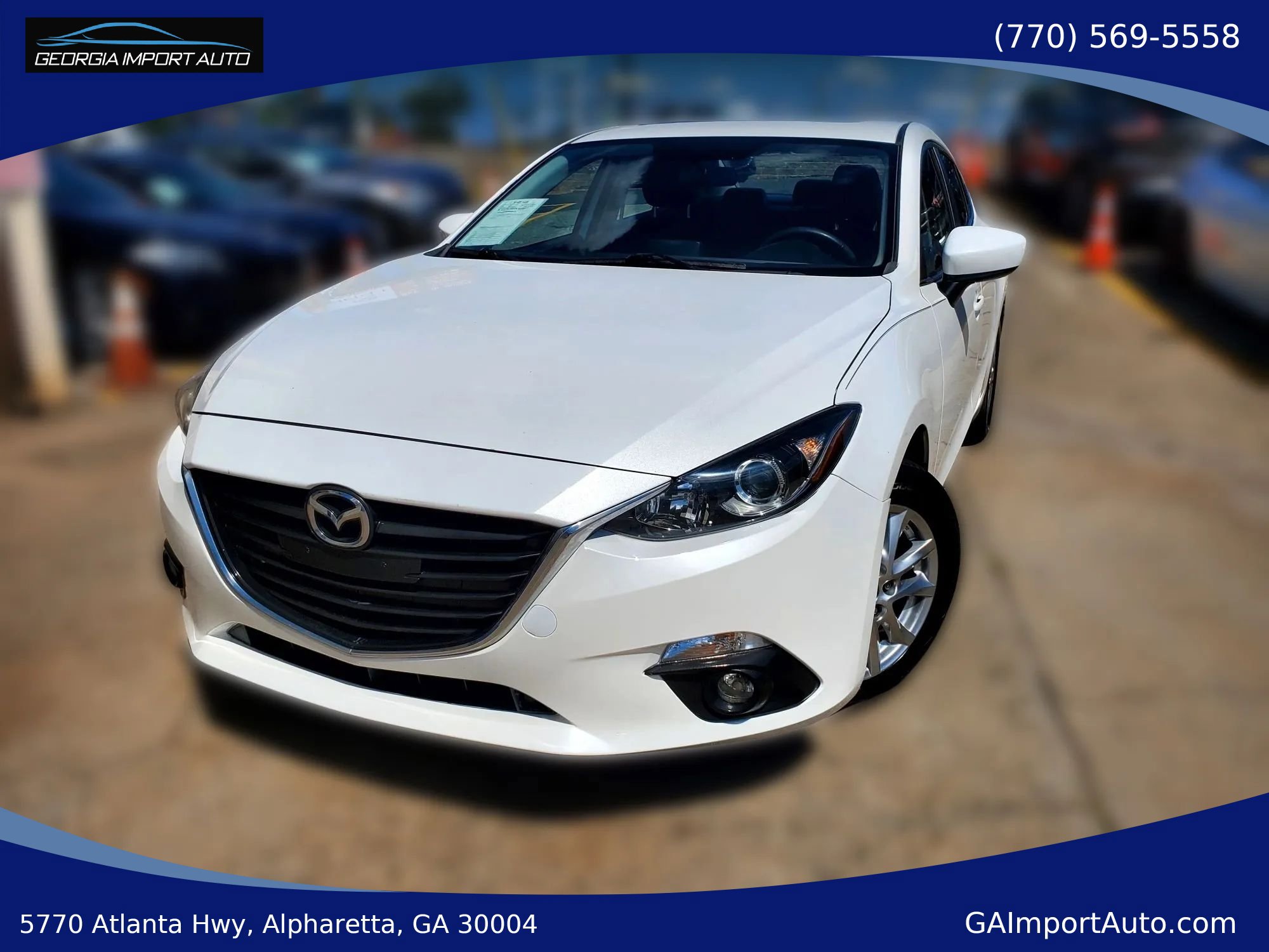 Used 2015 MAZDA MAZDA3 i Grand Touring