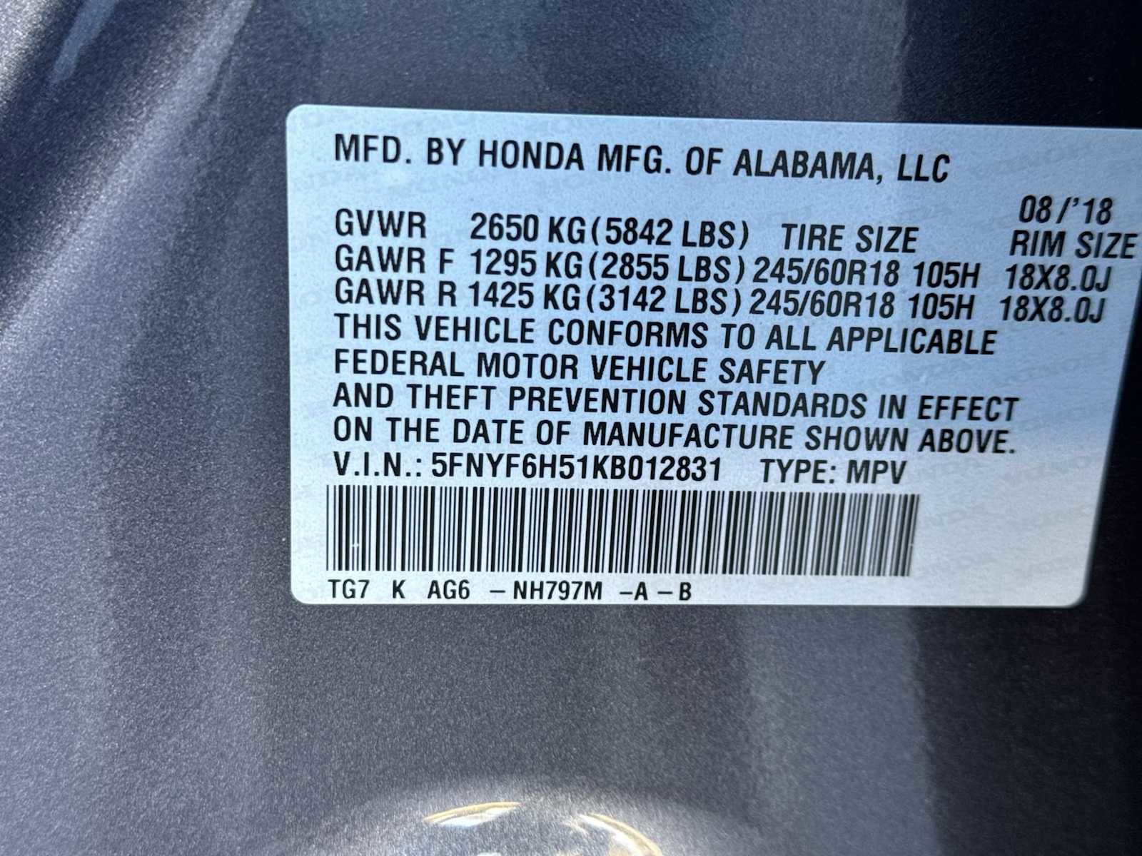 Used 2019 Honda Pilot EX-L image 36