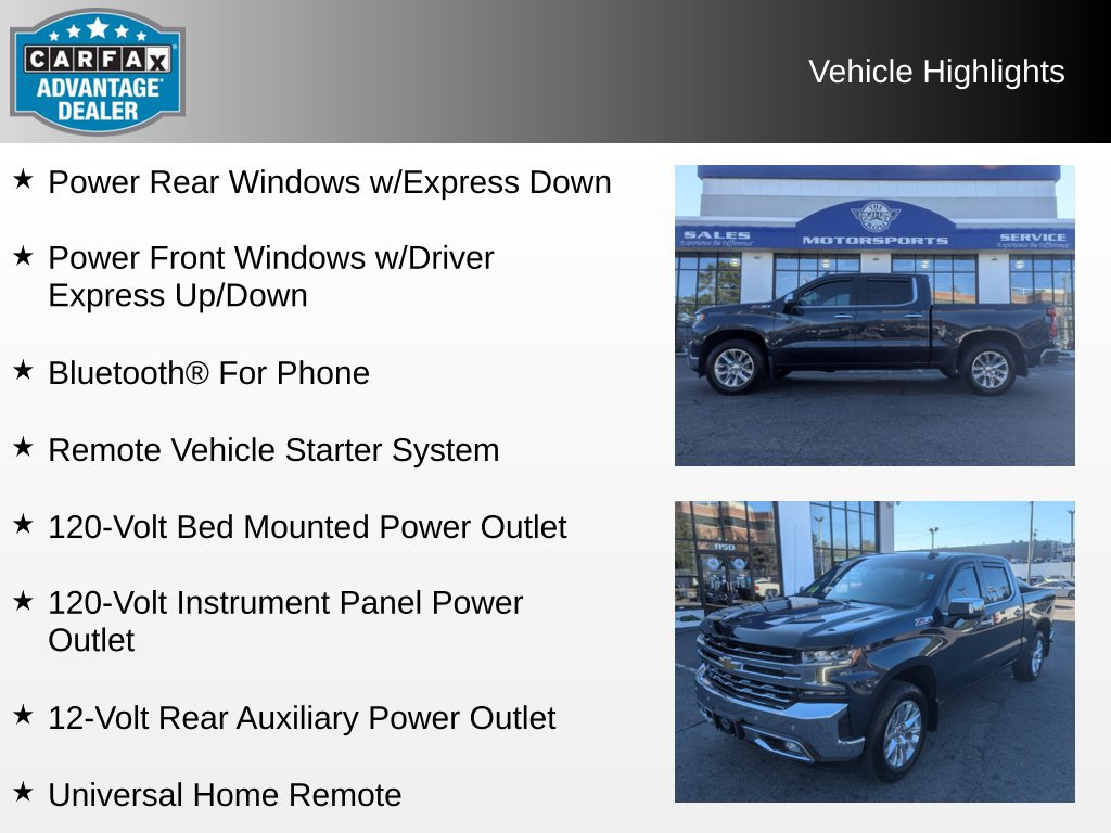Used 2021 Chevrolet Silverado 1500 LTZ w/ Z71 Off-Road Package AWD/4WD image 12