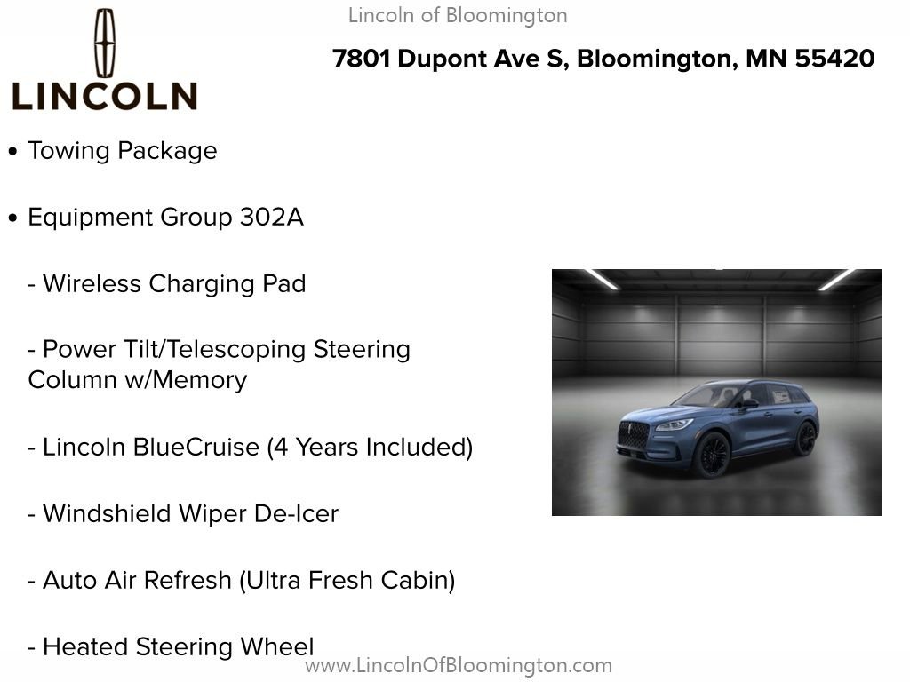 New 2025 Lincoln Corsair Grand Touring w/ Equipment Group 302A image 5