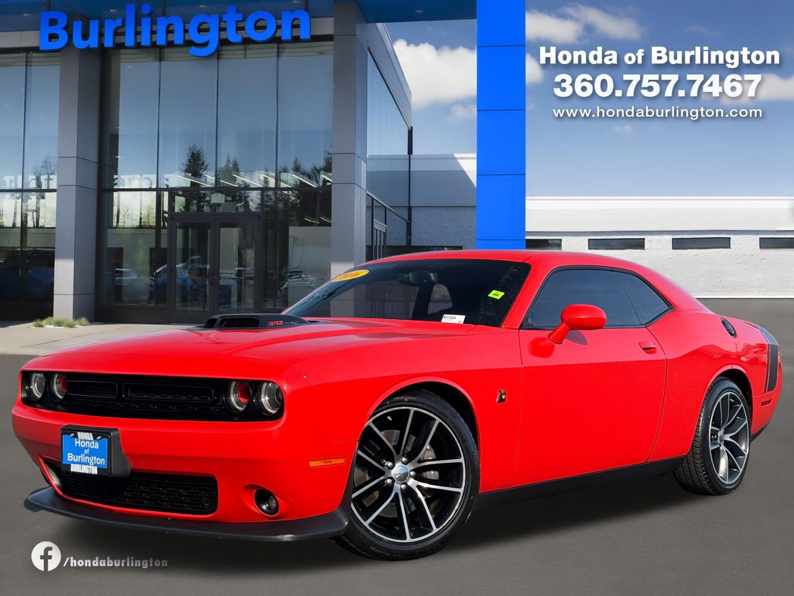 Used 2016 Dodge Challenger R/T Scat Pack