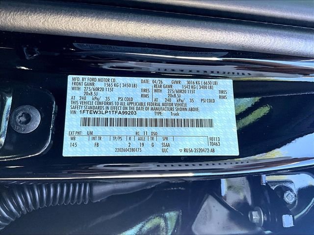 New 2026 Ford F150 XLT w/ Equipment Group 302A MID AWD/4WD image 14