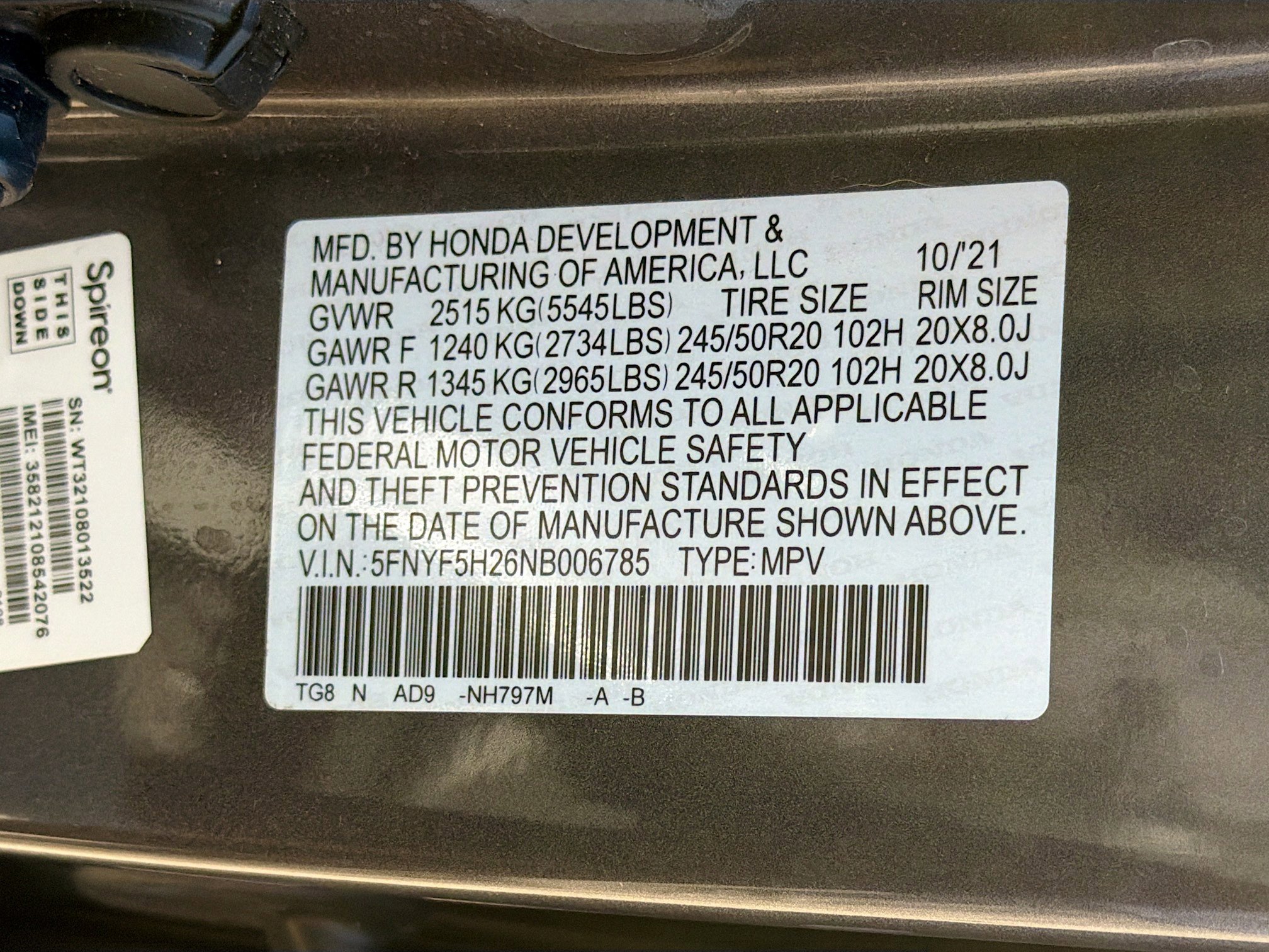 Used 2022 Honda Pilot Special Edition image 45