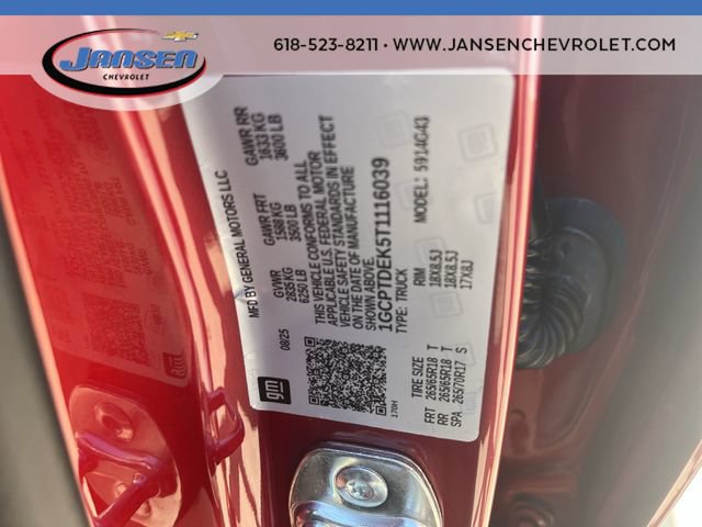 Used 2026 Chevrolet Colorado Z71 w/ Z71 Convenience Package 2 AWD/4WD image 33