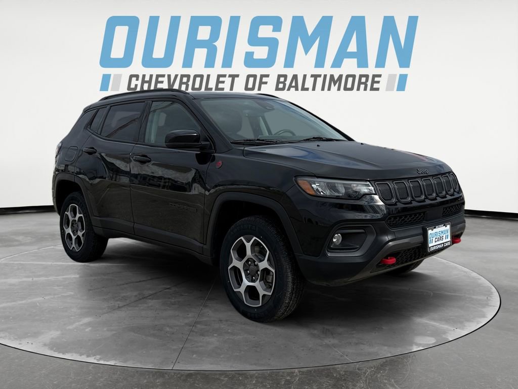 Used 2022 Jeep Compass Trailhawk w/ Sun and Sound Group image 1