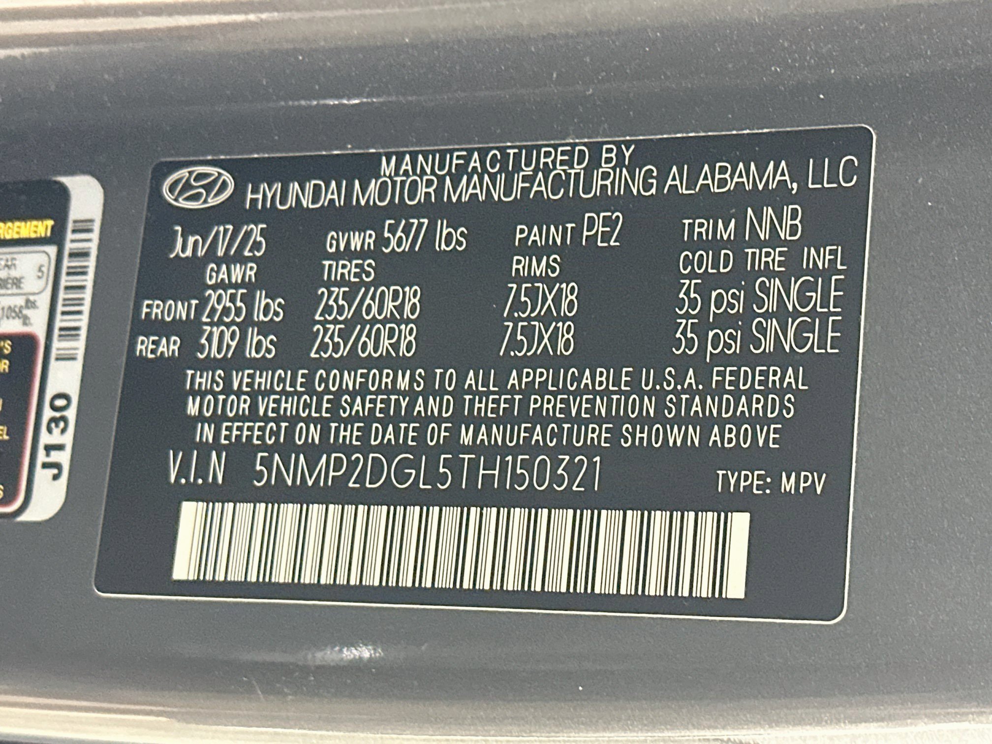 Used 2026 Hyundai Santa Fe SEL AWD/4WD image 12