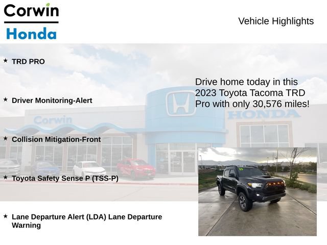 Used 2023 Toyota Tacoma 4x4 Double Cab image 6