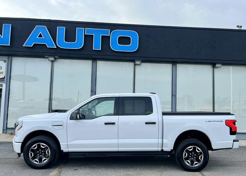 Used 2022 Ford F150 Lightning XLT w/ Tow Technology Package AWD/4WD image 2