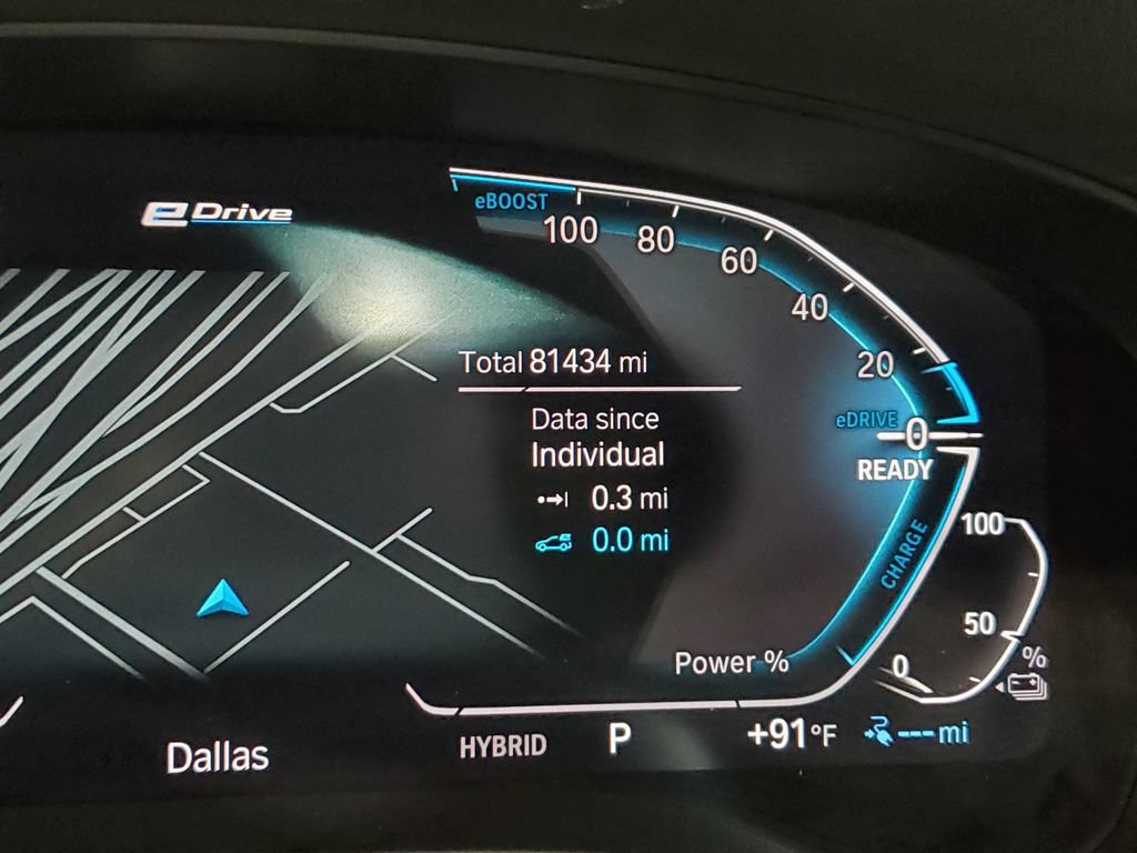 Used 2021 BMW 530e w/ Parking Assistance Package RWD image 36