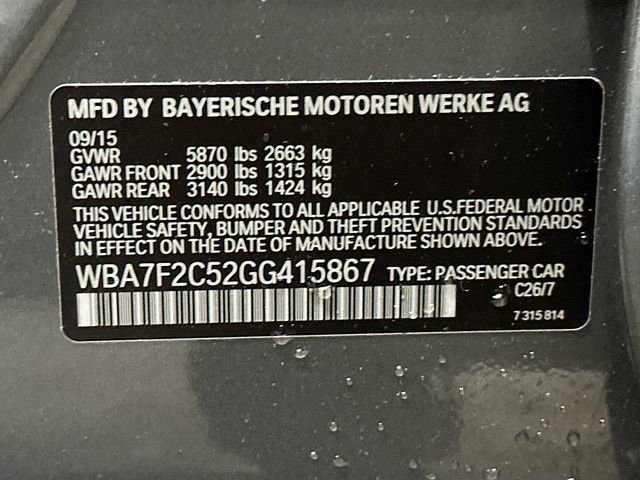 Used 2016 BMW 750i xDrive image 34