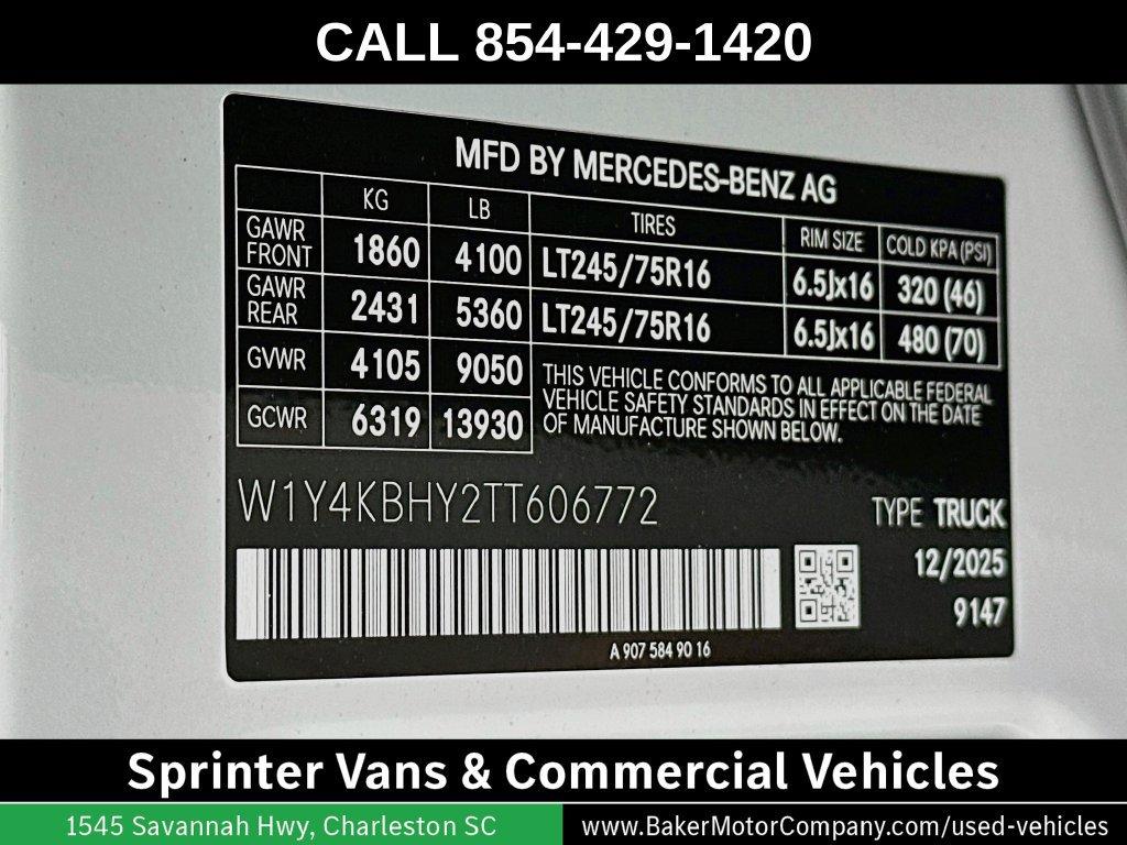 New 2026 Mercedes-Benz Sprinter 2500 image 31
