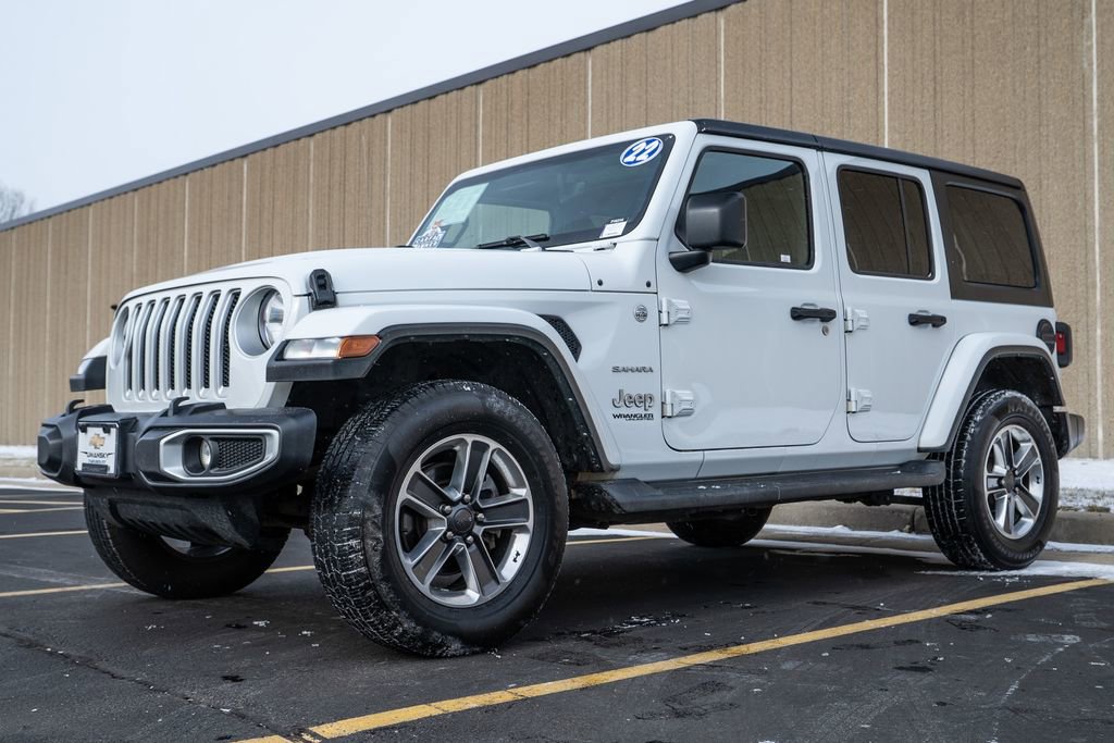 Used 2022 Jeep Wrangler Unlimited Sahara image 4