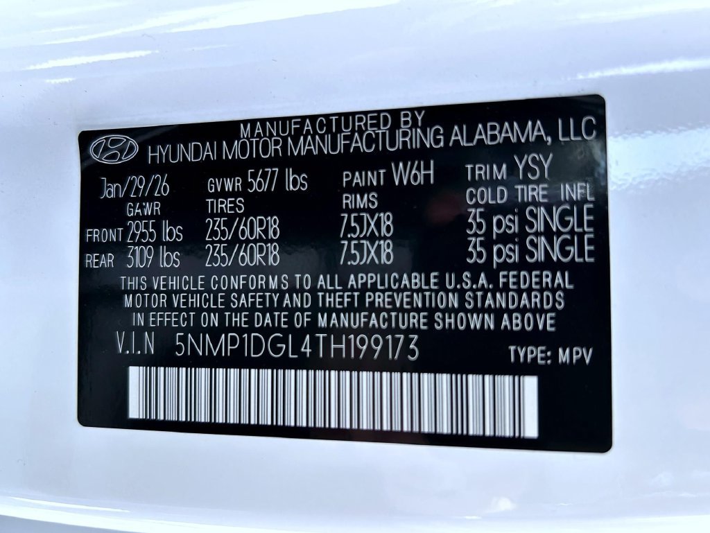 New 2026 Hyundai Santa Fe SE AWD/4WD image 27