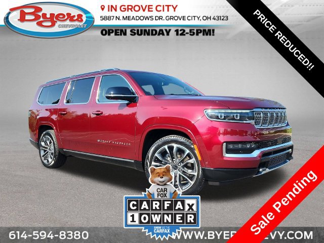 Used 2025 Jeep Grand Wagoneer L Series III w/ Rear Seat Video Group 1