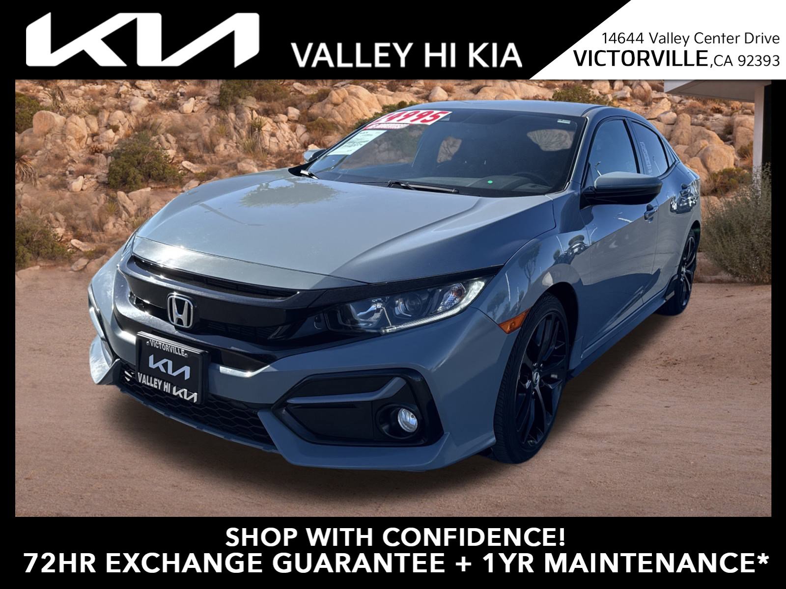 Used 2020 Honda Civic Sport