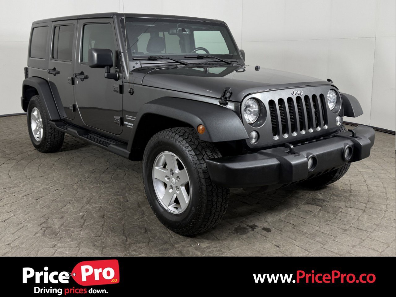 Used 2016 Jeep Wrangler Unlimited Sport w/ Quick Order Package 24S AWD/4WD image 1