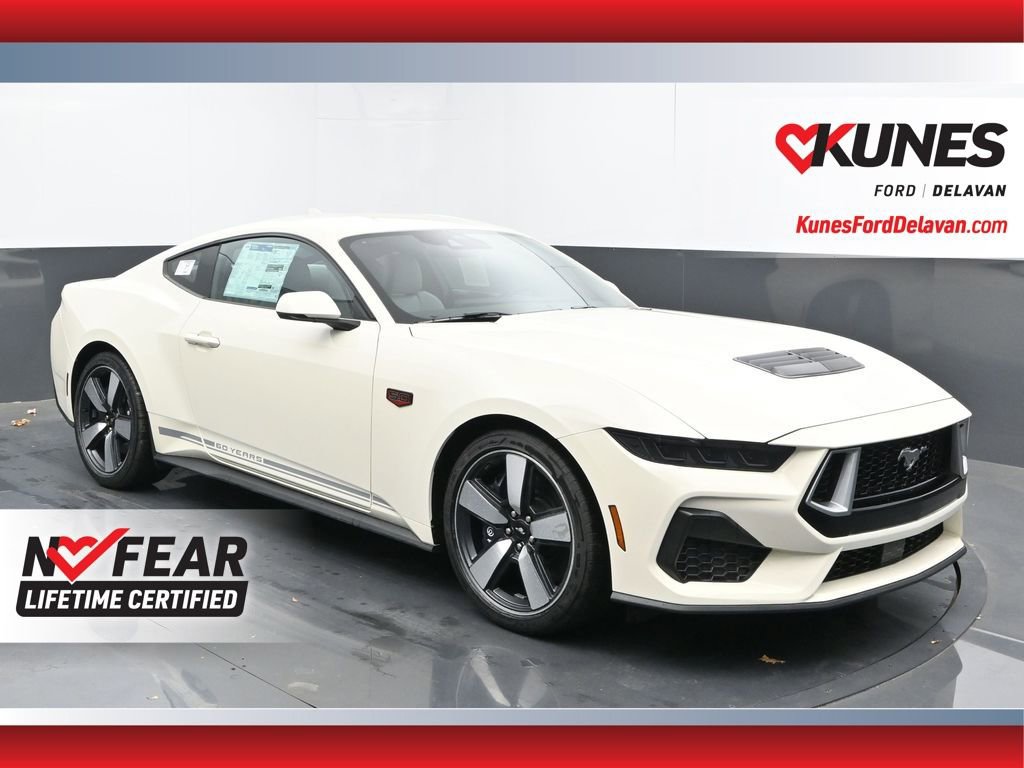 New 2025 Ford Mustang GT Premium w/ 60th Anniversary Package