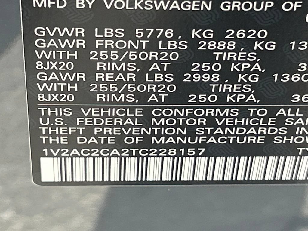 New 2026 Volkswagen Atlas Cross Sport SEL R-Line AWD/4WD image 67