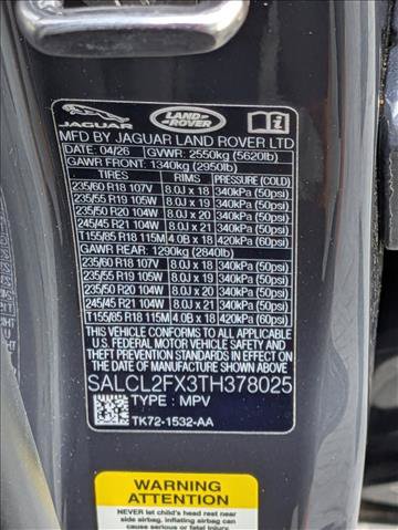 New 2026 Land Rover Discovery Sport Landmark AWD/4WD image 17