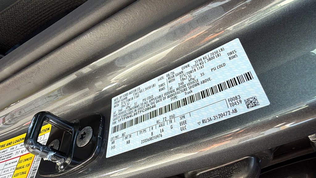 New 2026 Ford F150 Tremor w/ Equipment Group 402B AWD/4WD image 30