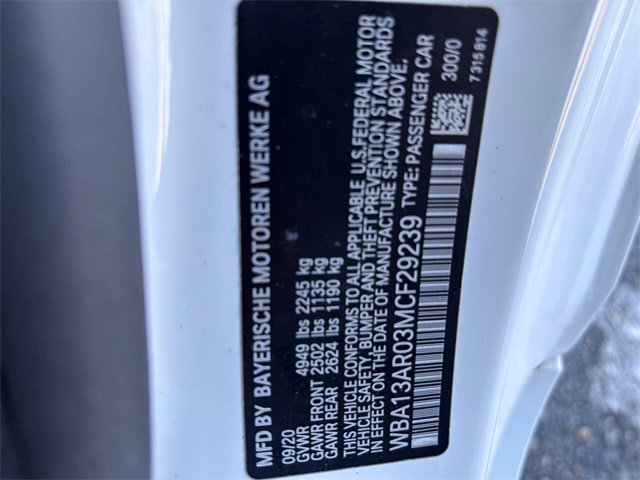 Used 2021 BMW 440i xDrive Coupe w/ Premium Package image 31