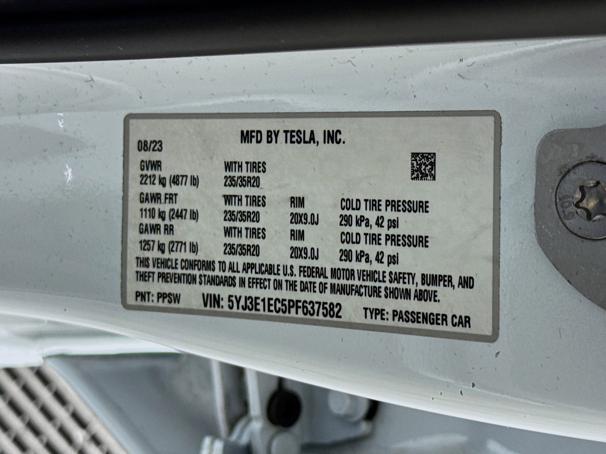 Used 2023 Tesla Model 3 Performance image 36