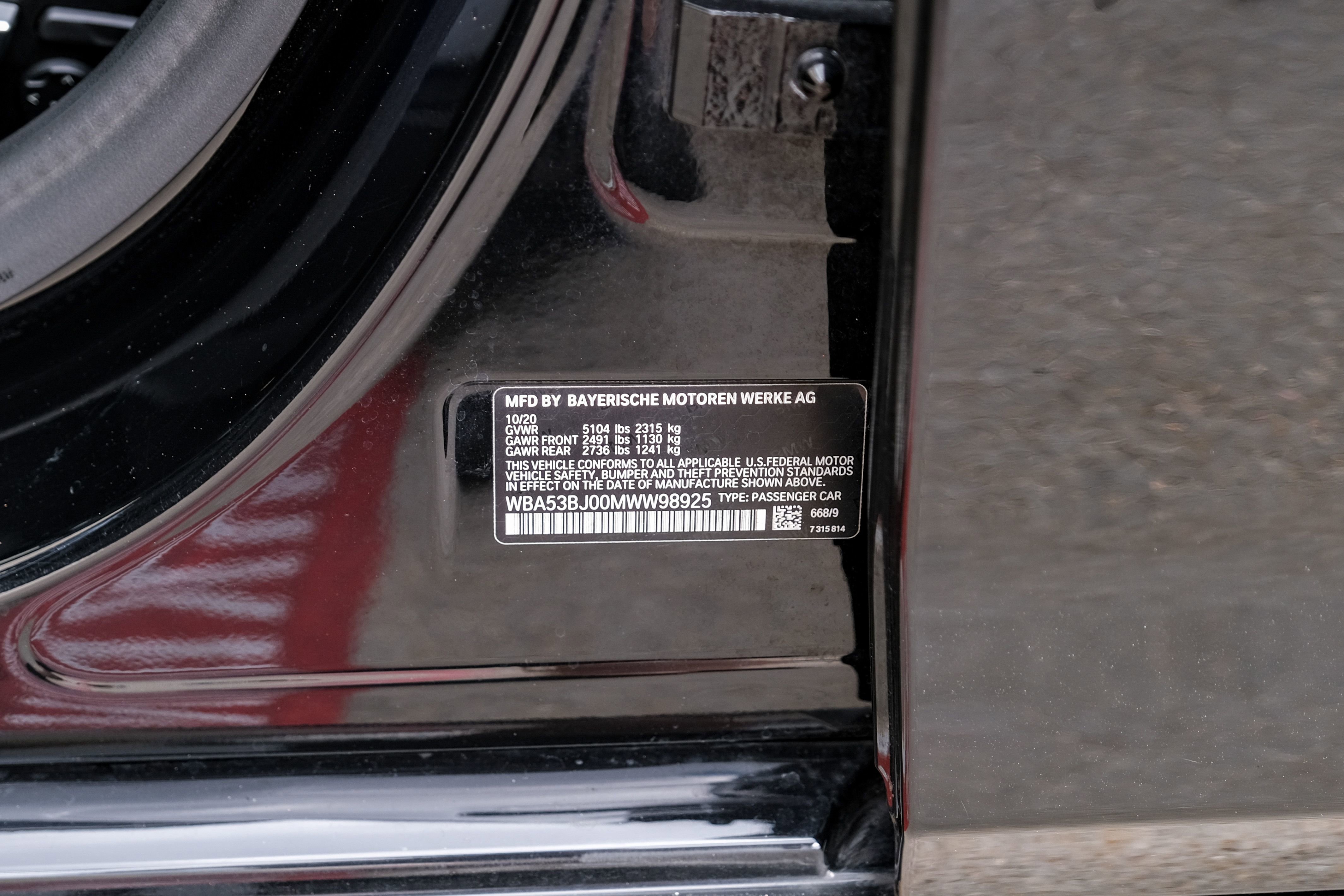 Used 2021 BMW 540i w/ Convenience Package image 57