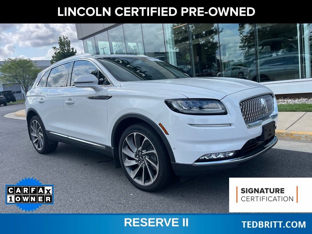 Certified 2023 Lincoln Nautilus Reserve