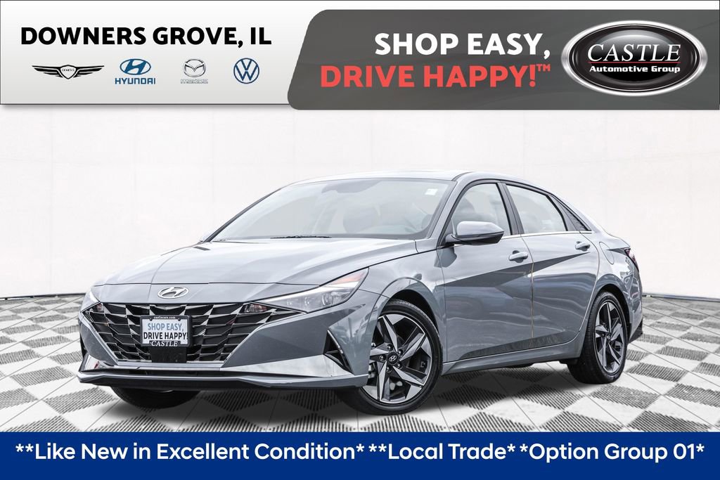 Certified 2021 Hyundai Elantra Limited w/ Cargo Package image 1