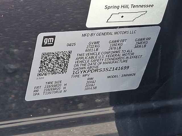 Certified 2025 Cadillac XT6 Premium Luxury w/ LPO, Floor Liner Package image 27