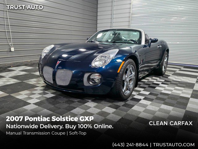 Used 2007 Pontiac Solstice GXP w/ Premium Package