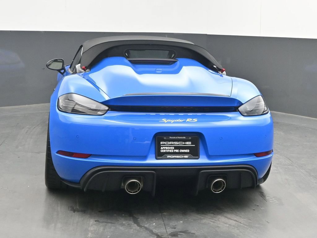 Certified 2025 Porsche 718 Boxster Spyder RS image 6