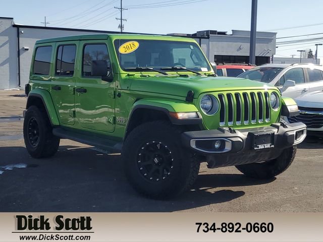 Used 2018 Jeep Wrangler Unlimited Sahara w/ Dual Top Group