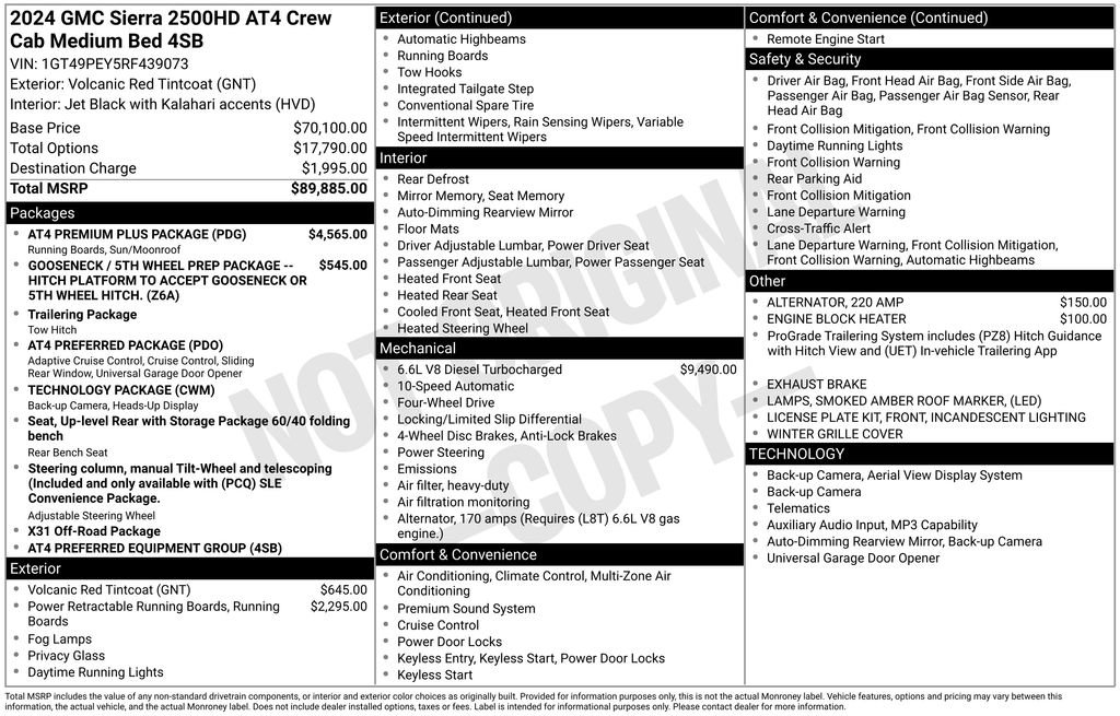 Used 2024 GMC Sierra 2500 AT4 w/ AT4 Premium Plus Package image 40