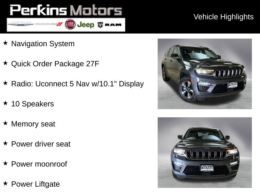 Used 2024 Jeep Grand Cherokee Limited 4xe image 2