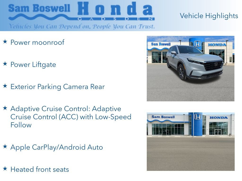Used 2026 Honda CR-V EX-L image 8