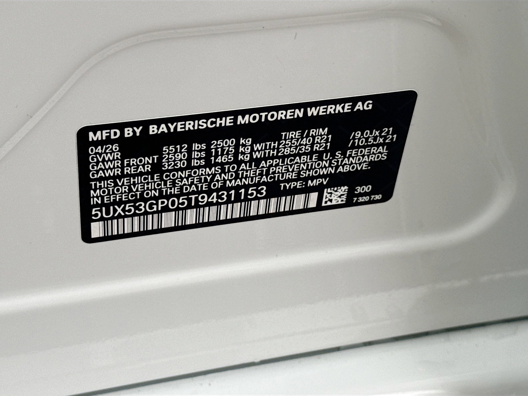 New 2026 BMW X3 xDrive30 w/ Premium Package AWD/4WD image 43