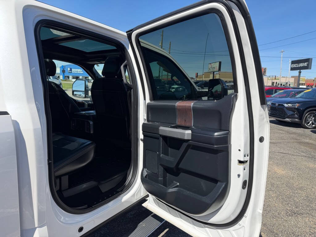 Used 2017 Ford F450 Platinum w/ Platinum Ultimate Package AWD/4WD image 53