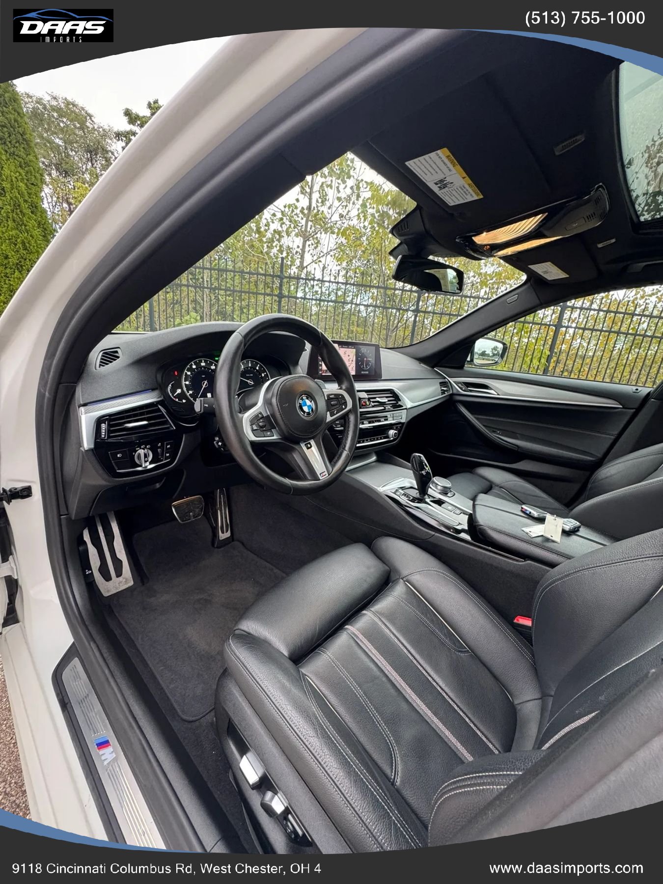Used 2019 BMW 530i xDrive w/ M Sport Package AWD/4WD image 13
