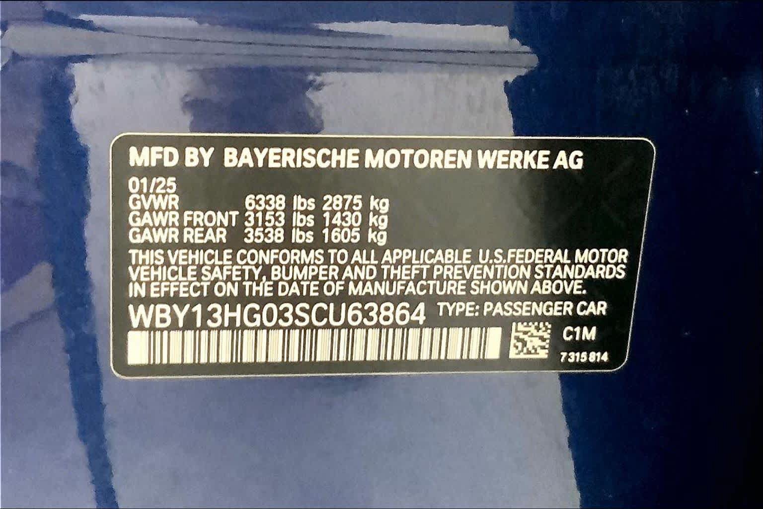 Used 2025 BMW i5 xDrive40 w/ Executive Package AWD/4WD image 36